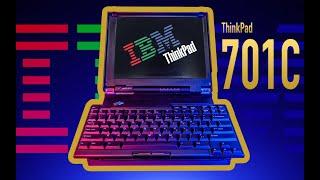 IBMThinkPad701C，光一个键盘就足以吊炸天，25年前的神器大拆解