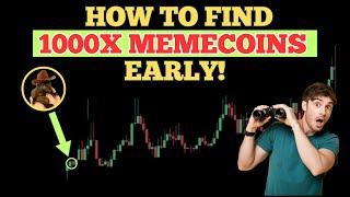 How To Find 1,000X Meme Coins Before They Explode (Investigating Smart Wallets!)