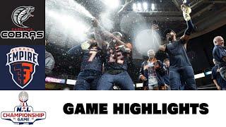 2022 NAL Championship Highlights - Carolina Cobras @ Albany Empire, 8/13/2022