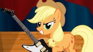 Applejack The Rebellious Rocker