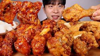 페리카나 신메뉴...홍단치킨 알싸한 매콤함과 달콤한 짭쪼름함을 동시에 먹방 ASMR MUKBANG SPICY AND SWEET CHICKEN EATING SHOW