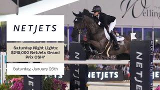 Watch the $215,000 NetJets CSI4* Grand Prix
