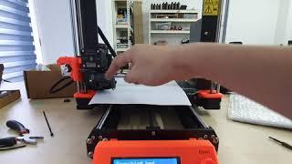 Original prusa i3 mk3 auto calibration full process