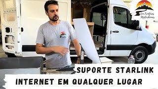 EP58   SUPORTE STAR LINK SEM FRONTEIRAS MOTORHOMES