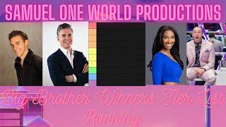 Big Brother Winner Tier List Ranking