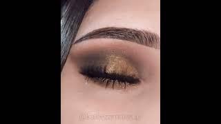 #shorts Easy Step by Step Smokey Eye Makeup Tutorial || KALEEZA