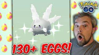 Shiny Galarian Corsola Hatched! Over 130 Max Out Finale Event Eggs Hatched! (Pokémon GO)