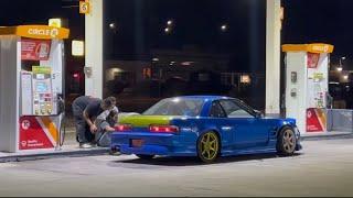 night in the life - street drifting the 1jz s13 - E01