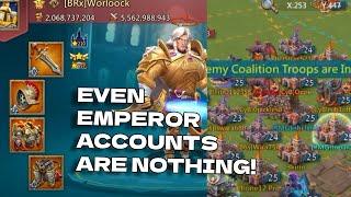 How To Bait With 70M Troops! Easy Caps! Lords mobile