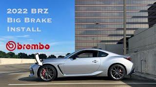 2022 BRZ Brembo Big Brake Install 