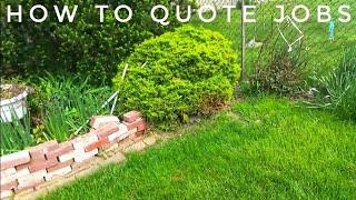 How to Quote Landscaping Jobs - Property Walk