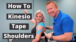 How To KT Tape A Shoulder | Easy Guide to Kinesio Taping Shoulders