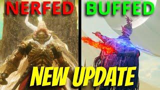 NEW ELDEN RING UPDATE! Patch 1.14 Nerfs Radahn and Buffs Many Weapons!