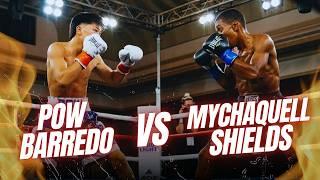 POW BARREDO vs MYCHAQUELL SHIELDS | Pro Debut | Boxing Fight Highlights HD 