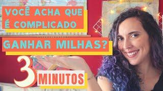 Milhas Aéreas: Como funciona? Sem cartão e em 3 MINUTOS