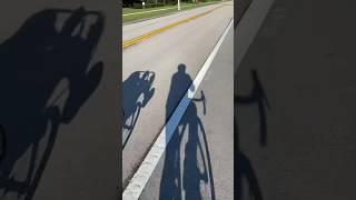 Shadow Cyclists Riding In South Florida.‍️ #shorts #bike #bikelover