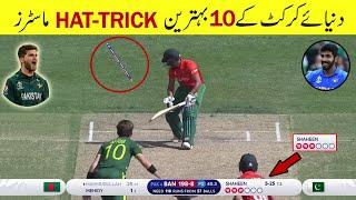 Top 10 Best Hat Trick Masters In Cricket History || Cricket Hub