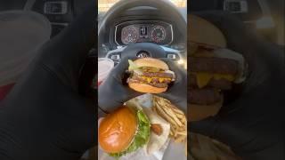 Wendy’s feast ‍ #asmr #food #mukbang