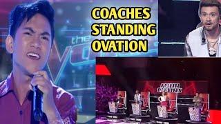 Coaches Standing Ovation sa Boses ni Vensor Domasig