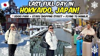 Hokkaido Vlog: Exploring OTARU! Pasalubong Shopping + Flying back to Manila via Haneda! ️️