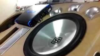 monster homemade boombox / portable speaker system 4x10 and 2x15 inch sound preview