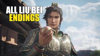 Liu Bei All Endings Dynasty Warriors Origins (Normal & True Ending)