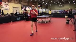 Zironova - Taylakova.Semiinale.Russian Junior Table Tennis Championship 2019. FHD.