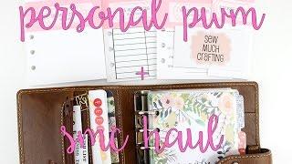 Personal Plan with Me + Sew Much Crafting Inserts Haul | MandyPlans10k Series