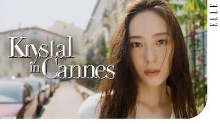 Getting ready for Cannes Film Festival and red carpet! Krystal Jung in Southern France #Krystal