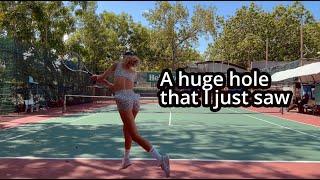 Good hot tennis girl