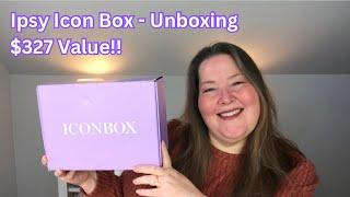 Ipsy Icon Box - Subscription Unboxing - Boost - $327 Value