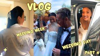 Εβδομάδα γάμου, pre-wedding party και η Μέρα του Γάμου!! | VLOG