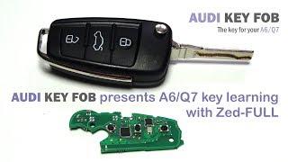 Audi key learning with Zed-FULL - A6/Q7