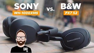 Sony WH-1000XM5 vs. Bowers & Wilkins Px7 S2 -- an AUDIOPHILE'S REVIEW!