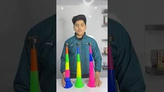 Colourful bhopu horn unboxing 