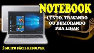 como RESOLVER problema de lentidão no NOTEBOOK OU PC sem formatar