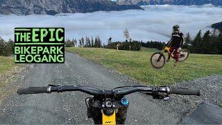 Bikepark Leogang laps und Sketchy Moments 2024