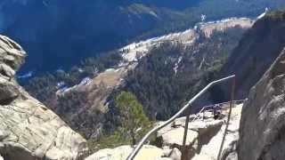 Upper Yosemite Falls Hike, Yosemite National Park (HD)