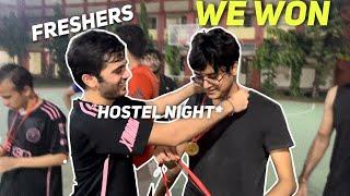 We Won At Freshers| ft.Hostel Night| Medical College Hostel Night