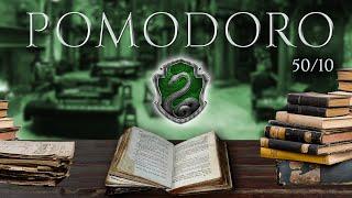 SLYTHERIN  POMODORO Study Session 50/10 - Harry Potter Ambience  Focus, Relax & Study in Hogwarts