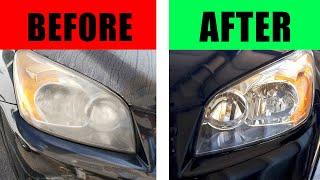 How to Restore Cloudy Headlights