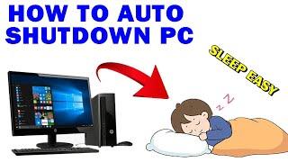 How to Auto Shutdown Computer - Easy Timer to turn off computer