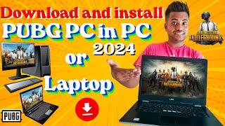 2024 Mein PUBG Mobile Ko PC ya Laptop Par Kaise Install Karein  | Step-by-Step Guide #pubggameplay