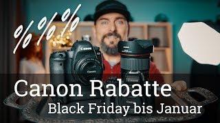 ⭐️ Canon: Krasse RABATTE bis Mitte Januar,  Special zum BLACK FRIDAY und Speicherkarte geschenkt