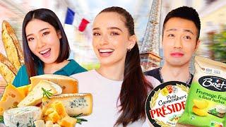 DES JAPONAIS GOÛTENT DE LA NOURRITURE FRANÇAISE