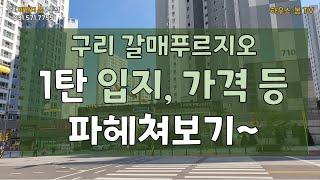 갈매동아파트_구리갈매푸르지오 1탄-입지, 가격 등 파헤쳐보기~~