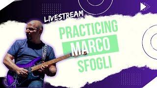  Practicing "Sunset Lights" by Marco Sfogli | LIVE