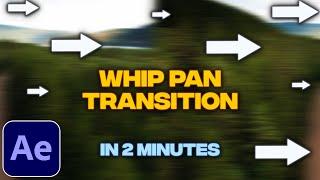 Seamless Whip Pan Transition Tutorial | After Effects 2025