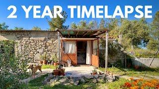 2 Years Off Grid - Everything We Built on our Homestead | TIMELAPSE