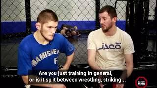 Khabib Nurmegamedov - Training Routine - Resistance Bands